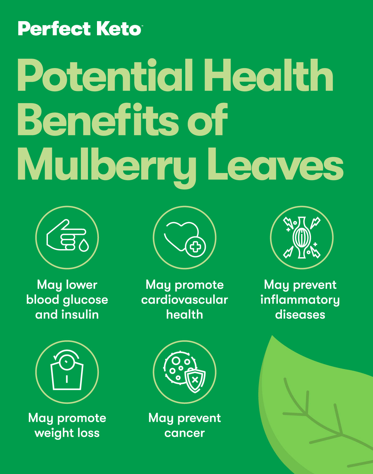 benfits of mulberry leaf