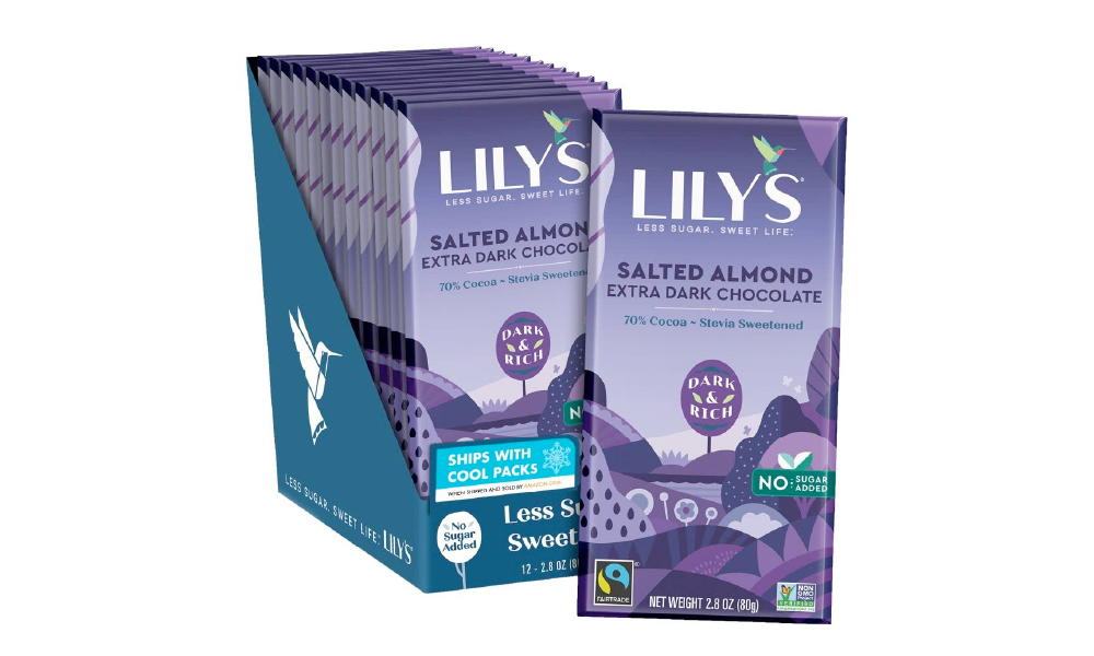 Lily’s Extra Dark Chocolate Bars