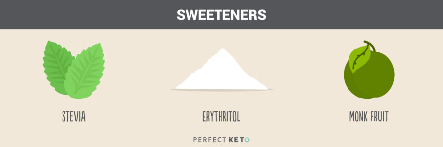 different types of sweeteners