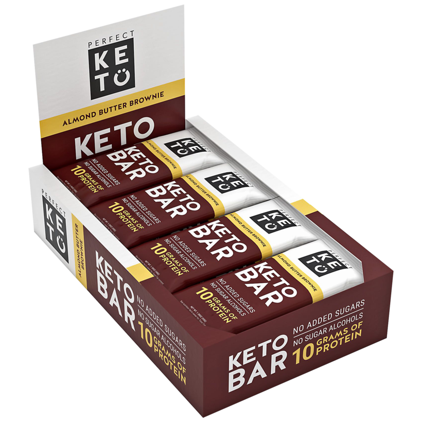 box of perfect keto bars
